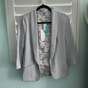 Skies Are Blue XS Hannah Modal scuba blazer NWT